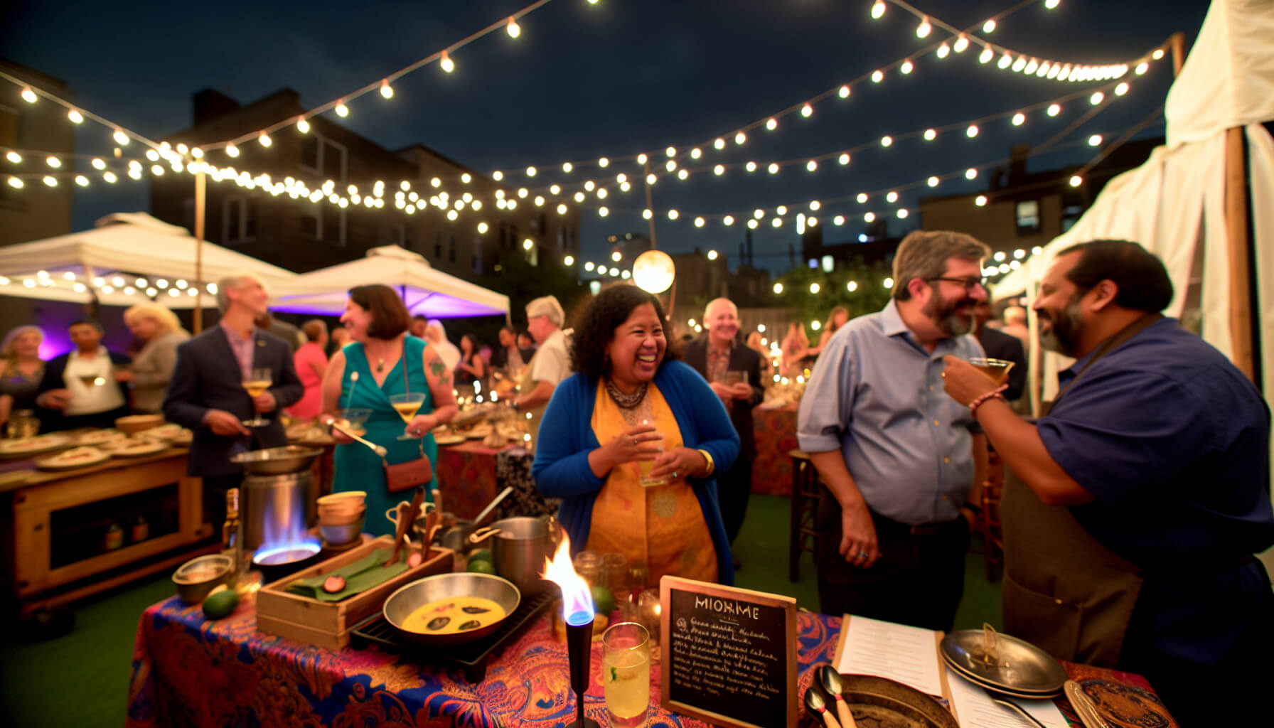 Pop-Up Culinary Event Curation