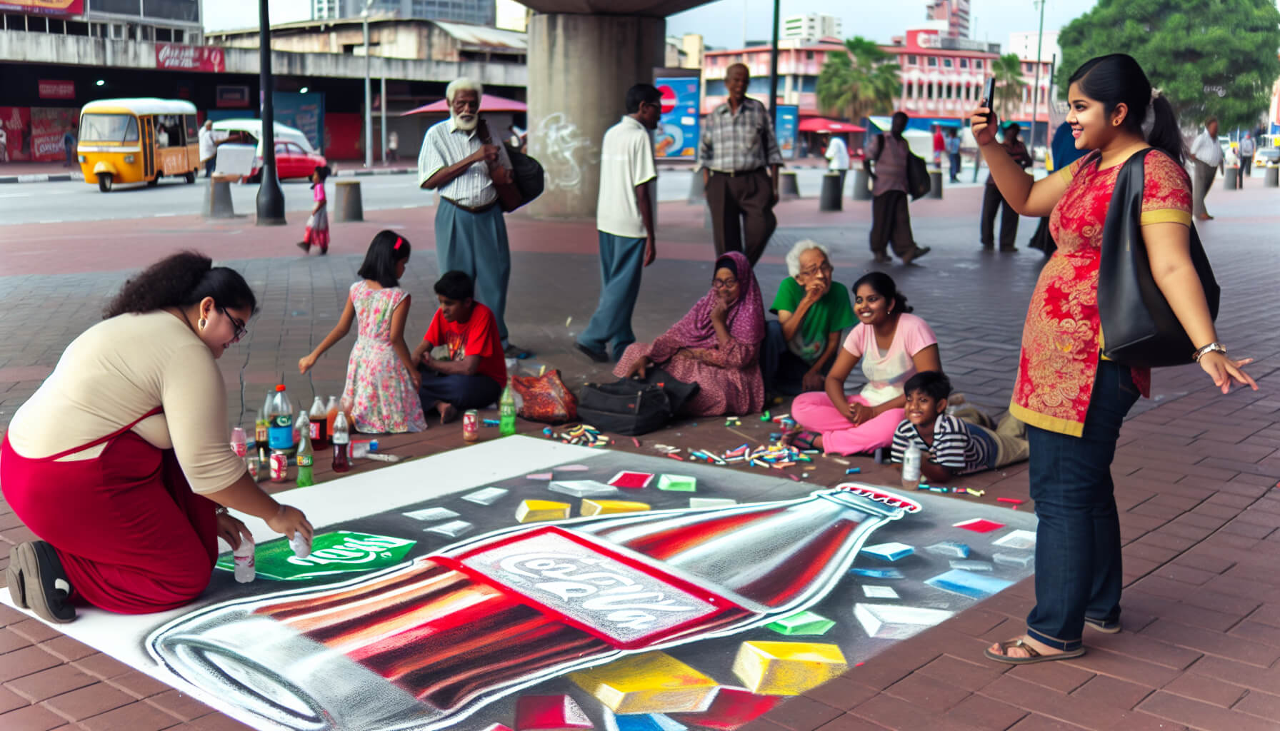 Vibrant Chalk Murals Across Philadelphia