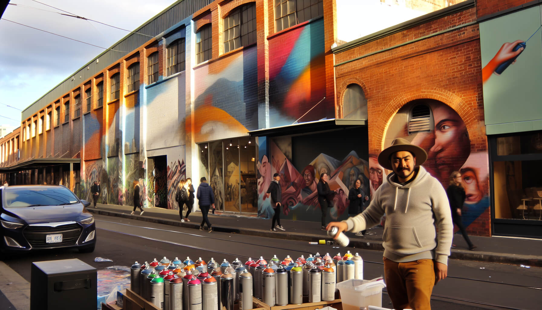 Spray Paint Magic: Urban Art Transformations 🏙️