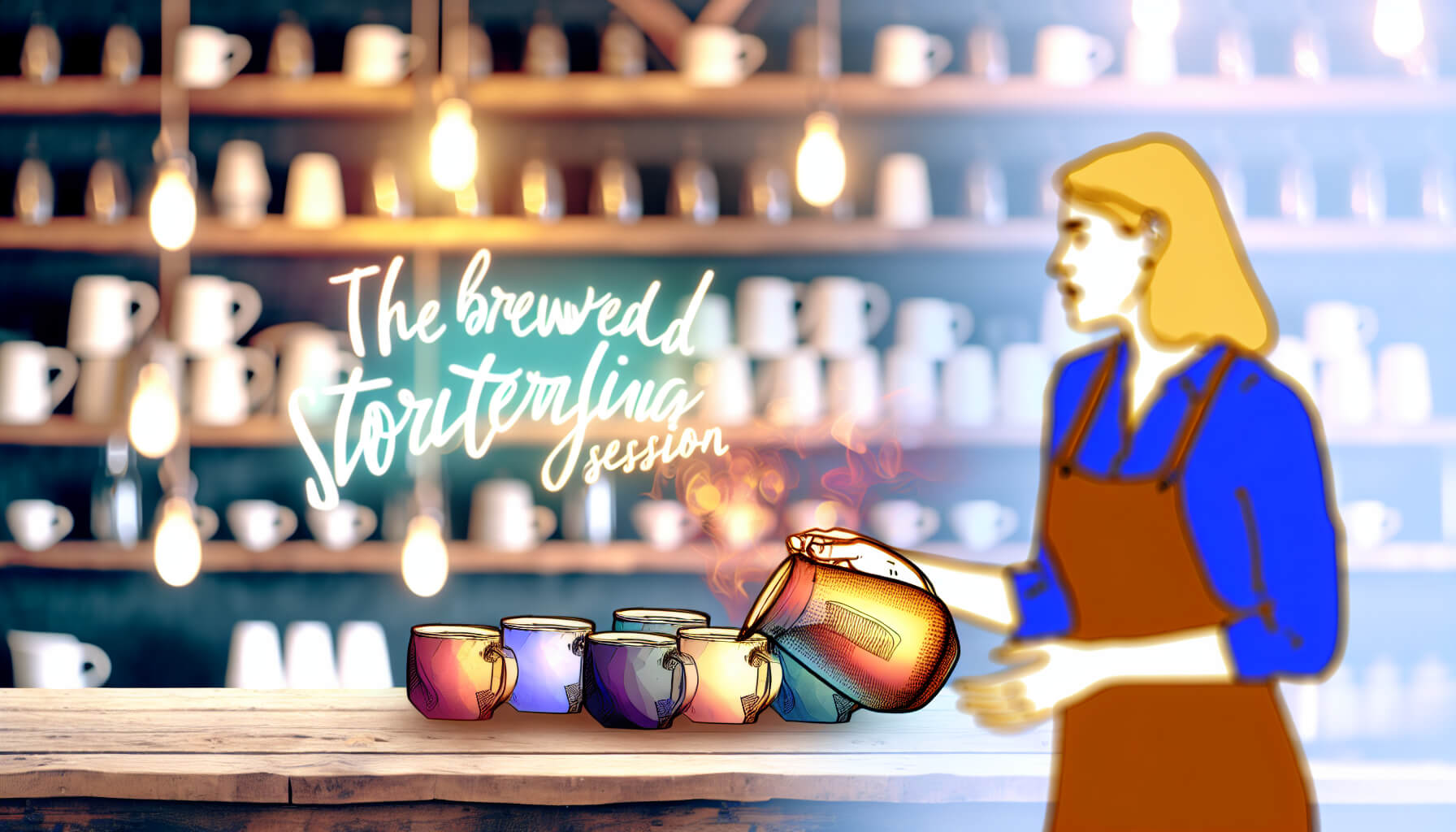 Brewed Storytelling Sessions ☕📖